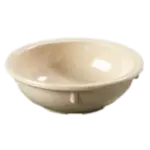 Admiral Craft 10 oz Tan Melamine Rim Soup Bowl – 5.625" Diameter