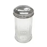 Admiral Craft 12 oz Glass Shaker Pourer – Stainless Steel Top with Side Flap