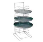 Admiral Craft 15-Shelf Pizza Pan Rack for 1-1/4" Deep Pans, 27-1/2" High