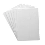 Ardous Trading 18" x 24" Flexible Cutting Mats White Set of 6 Large Food Prep Mats