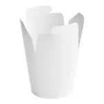 ARVESTA (DISPOSABLES) 32oz Paper Noodle Box, 270gsm White Paper With Pe Coated (Pack Of 50)