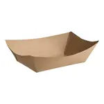 ARVESTA (DISPOSABLES) 3lb Kraft Paper Tray, 300gsm Kraft Paper With 18gsm Pe Coated (Pack Of 250)