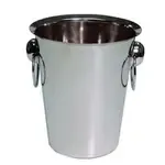 Admiral Craft 4 Qt Stainless Steel Wine Bucket Mirror Finish Bar Beverage Chiller