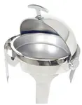 Admiral Craft 5 Qt Round Stainless Steel Chafing Dish – Long Island Style Buffet Chafer