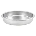 Admiral Craft 5 Qt Round Stainless Steel Water Pan Long Island Style Steam Table Water Pan