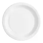 ARVESTA (DISPOSABLES) Paperplate Without Printing, 8.5", 295gsm White Food Grade Cardboard, 100pcs/Shrink, 10packs/Ctn