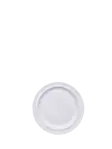Admiral Craft 8" Melamine Luncheon Plate Dishwasher Safe White Restaurant Plate