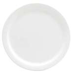 Dinner Plate, Narrow Rim, White, 9.5", Oneida 90950