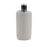 Ardous Trading Travel Flask, 16 Oz, White, Plastic, Crown Brands XTF2