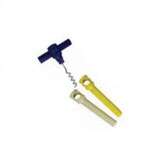 Travel Corkscrew, 4", Beige