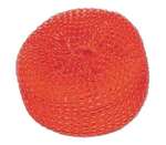 ACS INDUSTRIES, INC. Power Scrubber, 8" x 7", Red, Plastic Mesh, (4/Pack), ACS Industries PS700