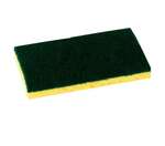 ACS INDUSTRIES, INC. Scrubber Sponge, 6" x 3.375", Yellow, Cellulose, (5/Pack), ACS Industries SC200