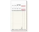 ADAMS FOODSERVICE & HOSPITALTY Guest Check, 3.5" x 6.75", Gold, Carbon, 2 Part, (100/Case), Adams Foodservice A116