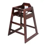 Admiral Craft HCW-5 High Chair, Wood