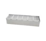 Admiral Craft SSCH-6 Bar Condiment Holder