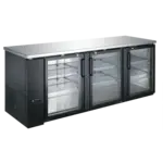 Admiral Craft USBB-9028G Back Bar Cabinet, Refrigerated