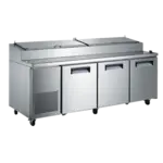 Admiral Craft USPZ-3D Refrigerated Counter, Pizza Prep Table