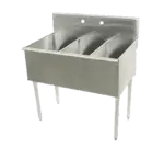 Advance Tabco 4-3-36 Sink, (3) Three Compartment