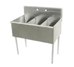 Advance Tabco 4-3-36-X Sink, (3) Three Compartment
