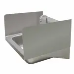 Advance Tabco 7-PS-15E Welded Side Splash