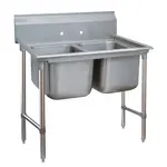 Advance Tabco 9-62-36 Sink, (2) Two Compartment