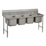 Advance Tabco 9-64-72 Sink, (4) Four Compartment