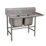 Advance Tabco 94-2-36-18R Sink, (2) Two Compartment