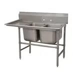 Advance Tabco 94-2-36-24L Sink, (2) Two Compartment