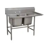 Advance Tabco 94-2-36-24R Sink, (2) Two Compartment