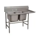 Advance Tabco 94-2-36-24R Sink, (2) Two Compartment