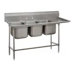 Advance Tabco 94-23-60-36R Sink, (3) Three Compartment