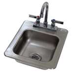 Advance Tabco Drop-In Sink, 9" x 9", Stainless Steel, *CLOSEOUT*Advance Tabco DI-1-25-1X