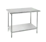 Advance Tabco AG-246 Work Table,  63" - 72", Stainless Steel Top 