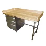 Advance Tabco BST-304L Prep Work Table, Bakers Top