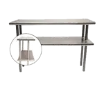 Advance Tabco CDS-18-48 Overshelf, Table-Mounted