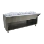 Advance Tabco CPU-2-BS Serving Counter, Cold Pan Salad Buffet