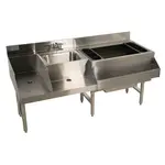 Advance Tabco CRU-60R-7 Underbar Ice Bin/Cocktail/Blender Station