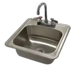 Advance Tabco DI-1-1515-X Sink, Drop-In