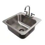 Advance Tabco DI-1-168 Sink, Drop-In