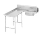 Advance Tabco DTS-G30-108L Dishtable, Soiled