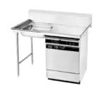 Advance Tabco DTU-U60-48L-X Dishtable, Soiled, Undercounter Type