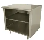 Advance Tabco EEB-SS-243M Work Table, Cabinet Base Open Front