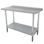 Advance Tabco FAG-2412 Work Table, 144", Stainless Steel Top