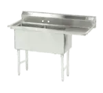 Advance Tabco FC-2-2030-24R Sink, (2) Two Compartment