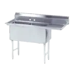 Advance Tabco FS-2-1620-18R Sink, (2) Two Compartment