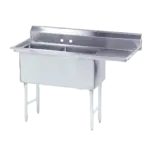 Advance Tabco FS-2-1620-18R Sink, (2) Two Compartment