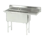 Advance Tabco FS-2-1824-24R Sink, (2) Two Compartment