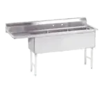 Advance Tabco FS-3-1620-18L Sink, (3) Three Compartment