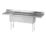 Advance Tabco FS-3-1818-18RL Sink, (3) Three Compartment
