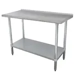 Advance Tabco FSS-305 Work Table,  60" Long, Stainless steel Top